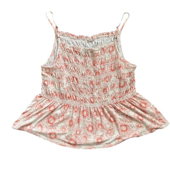 SO Floral Spaghetti Strap Top XL - Picture 2 of 3
